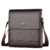 Shoulder Bag Masculina em Couro Vintage Marrom