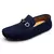 Mocassim Masculino Azul Bordeaux