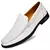 Mocassim Masculino Branco Loafer Casual Évora - loja online