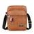 Shoulder Bag em Couro Sintético Castanho