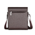 Shoulder Bag Masculina em Couro Vintage