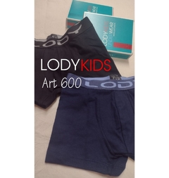 LM600-MARCA: LODY KIDS | Boxer Alg.Lycra liso