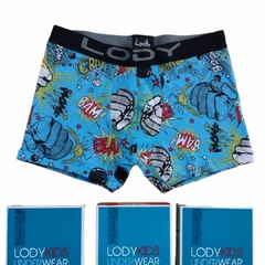 LM618-MARCA: LODY KIDS | Boxer Alg.Lycra estampado - comprar online