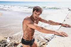 LM757-MARCA: LODY MEN | SLIP ALG LYCRA CON COLLARETA en internet