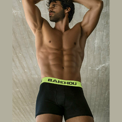 BA1901-Marca: Bakhou | Boxer algodon y lycra. Liso, elastico Bakhou basico en tonos fluo - comprar online