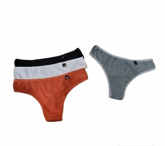 BO585-PACK X3 unidades (OFERTA) COLALES DE MORLEY ALGODÓN Y LYCRA