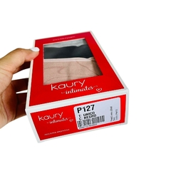 KA127-Marca: Kaury Intimates | Pack x 3 Cola Less c/Elástico Personalizado - Lenceria marina