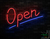 Placa Luminoso em Neon de Led - Open Mod 2 56x34cm