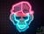 Placa Luminoso em Neon de Led - Smoke Monkey 54x42cm