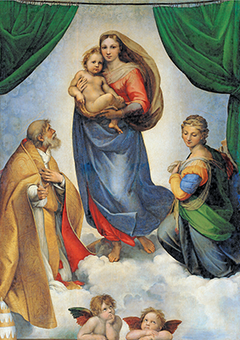 Imágenes curativas de la Madonna