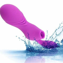 Vibrador Massageador e Sugador Clitóris e mamilos Recarregável - LA CASA DO AMOR