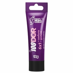 Gel 100Dor 6 em 1 - Dessensibilizante para Sexo Anal Bisnaga 18g