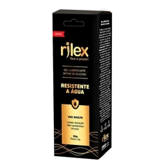 Gel Lubrificante Íntimo 100% Siliconado À Prova D'água RILEX 50g - Viva o Prazer