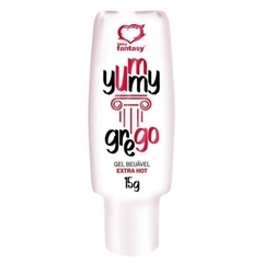 Gel Yummy Beijo Grego SUPER QUENTE Comestível e Eletrizante 15g - Sexy Fantasy