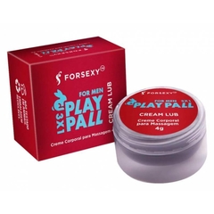 Pomada Cream Lub Play Pall Excitante Masculino Vibrante Esquenta e Esfria 4g -