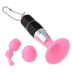 Vibrador pequeno Pessoal 3 em 1- Super Potente