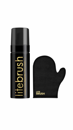 LiteBrush Mousse Autobronceante + Guante