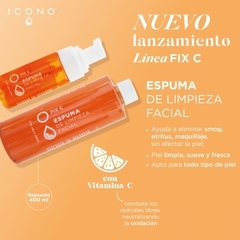 Espuma de Limpieza Facial Fix C x400ml