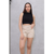 Shorts feminino Cinto Fivela Forrada Alfaiataria na internet