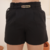 Short Alfaitaria Com Cinto Elegante