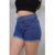 Shorts feminino Cinto Fivela Forrada Alfaiataria