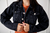 Jaqueta Feminina Cropped Black Jeans 401989 - loja online