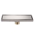 Ralo Linear Longue Tampa Oculta Piso Invisível Inox 20x8,5