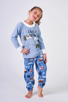 Pijama Microsoft Love Winter