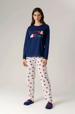 Pijama Ursos Coração - comprar online