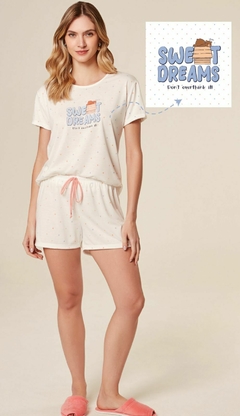 Pijama Feminino Poa - comprar online