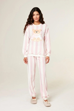 Pijama Urso Listrado