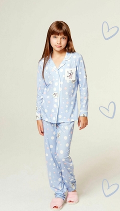 Pijama americano panda infantil