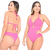 Maiô Feminino Moda praia Liso com Bojo