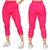 Calça Jogger Bengaline Feminina Confortável Cós Alto Malha