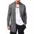 Blazer Cardigan Masculino Estilo e Moderno Fashion