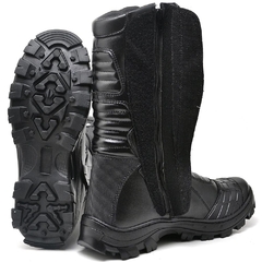 BOTA CANO LONGO COURO ECOLÓGICO PARA MOTOCICLISTA - comprar online