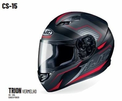 CAPACETE HJC CS-15 TRION VERMELHO