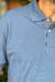 Camisa Polo Ogochi Azul Claro - comprar online