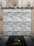 Placa de Gesso 3D - Diagonal Plus 29x29 - comprar online