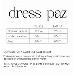 DRESS PAZ - BLANCO en internet