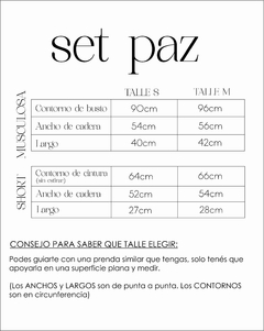 SET PAZ - BLANCO en internet