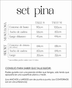 SET PINA - COMBINADO en internet