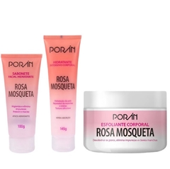 Kit de cuidados com o corpo e rosto - Rosa Mosqueta