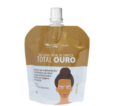 Máscara facial - Ouro Gold - Max Love