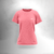 Camiseta Basics Feminina Simbolo Bordado Pink Sunset