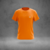 Camiseta Basics Simbolo Bordado Laranja