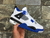 Jordan 4 Branco/Azul na internet