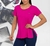 Lilas - Blusa Regata Fitness de Manga com Abertura Lateral - comprar online