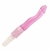 Vibrador Bastão Curvado 21,5x3 cm - Rosa