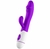 VIBRADOR RECARREGÁVEL USB DUPLA ESTIMULAÇÃO PONTO G E CLITÓRIS COM 30 MODOS DE VIBRAÇÃO TOQUE ALEVULADO COR ROXO